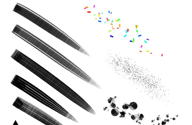 Free painterly brushes