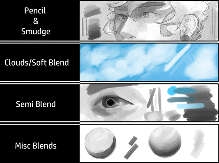 paint tool sai brush textures free