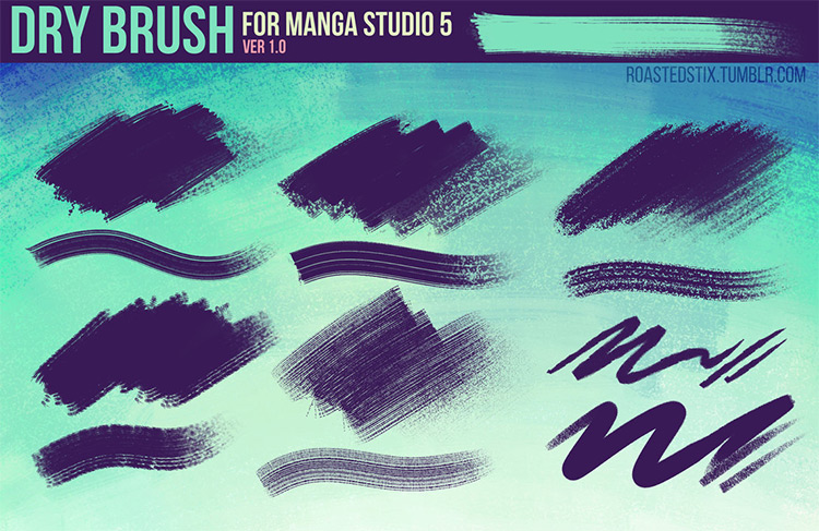 free manga studio brushes