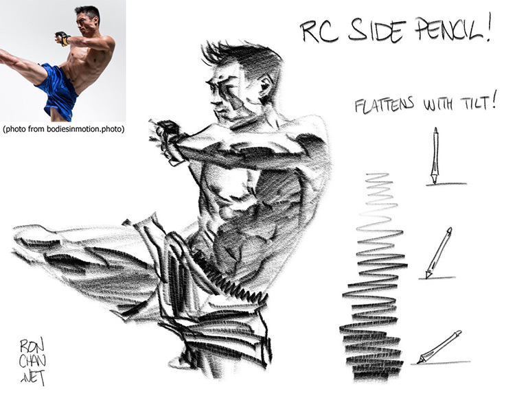 Side Pencil ClipStudioPaint