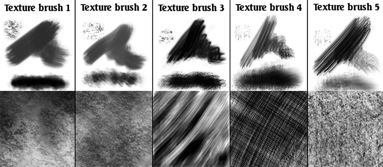 gimp digital painting brushes