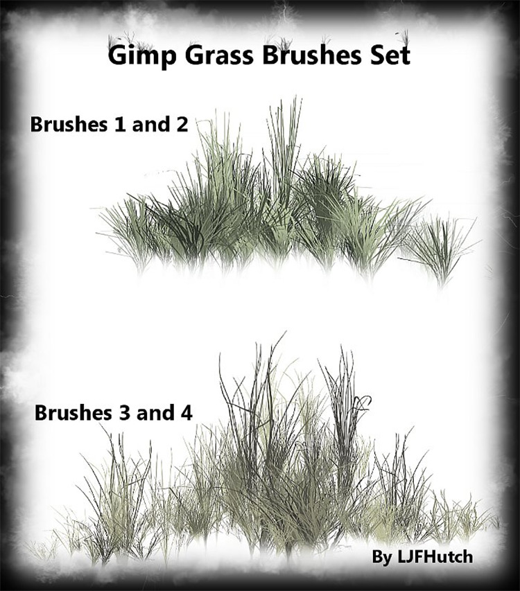 Grass brush pack