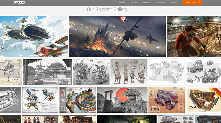 FZD School of Design Homepage