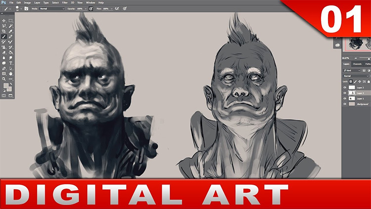 9 Digital Drawing Exercises To Help You Get Better at Digital Art
