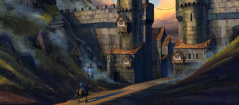medieval gate painting