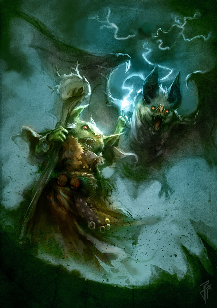 goblin druid design