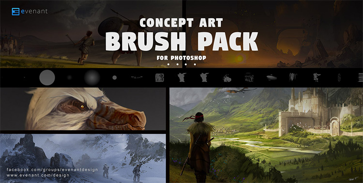 concept art photoshop brushes download