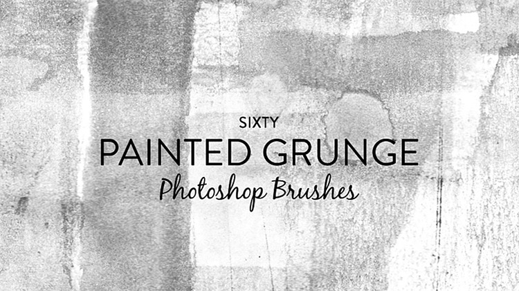 Painted Grunge Brushes for PS CC