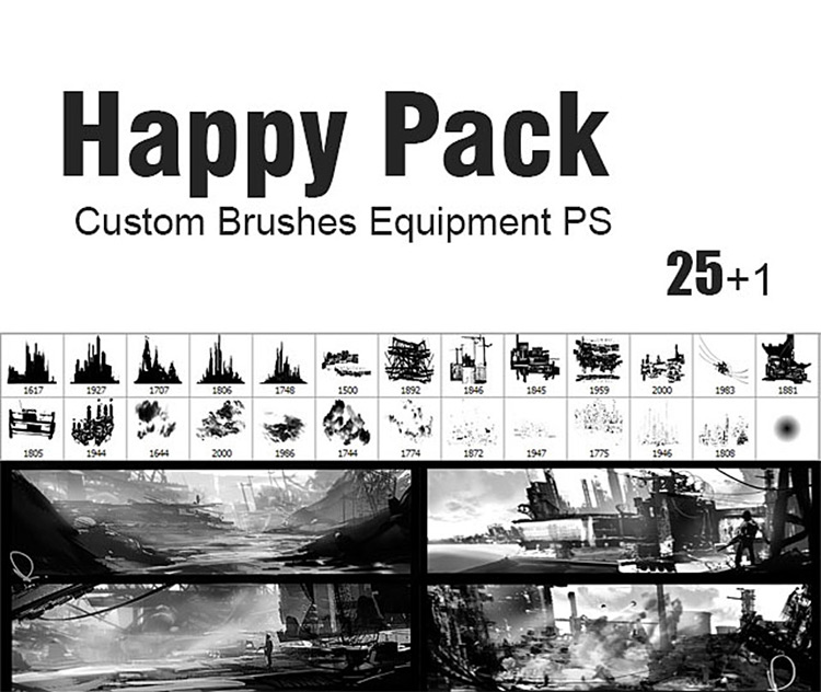 Download 70 Photoshop Brushes For Artists Best Drawing Painting Brush Packs