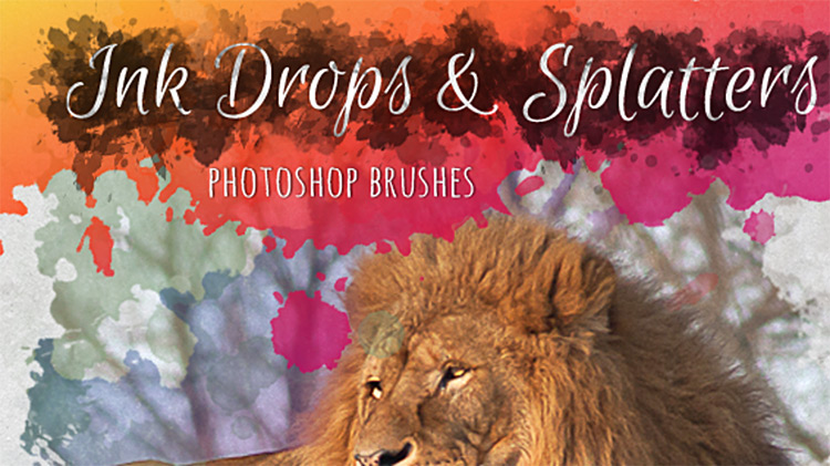 Ink Splatter Brushes for PS CC