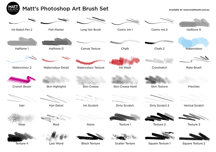 adobe photoshop brushes free download cs6