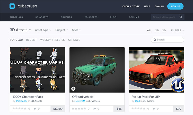 Top 12 Sites To Download 3d Models Free Premium - free blender car models download