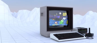 3D Atari render