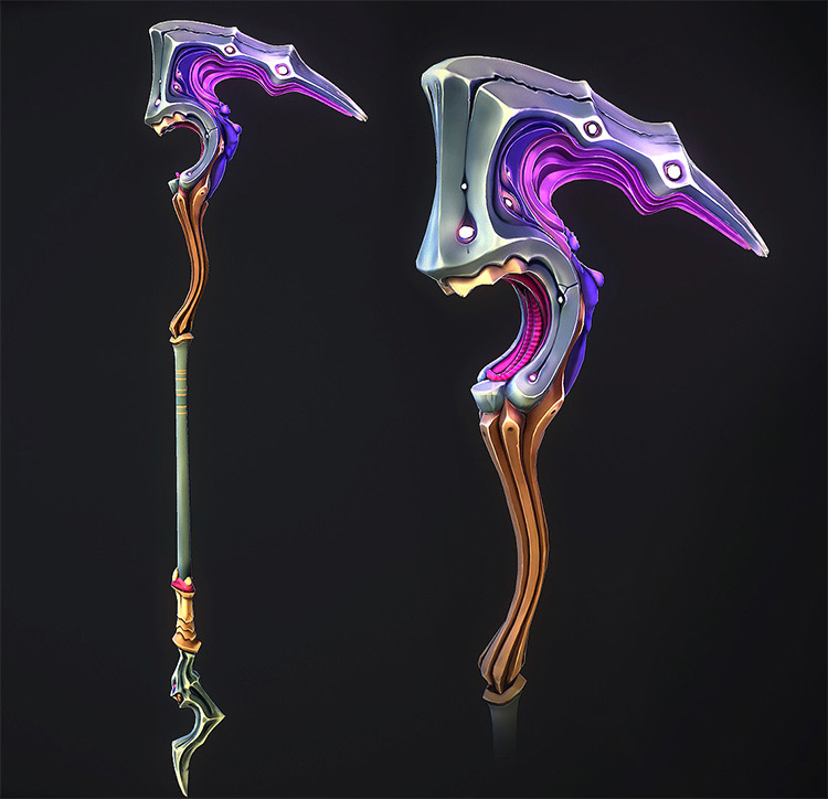 haamah staff magical weapon