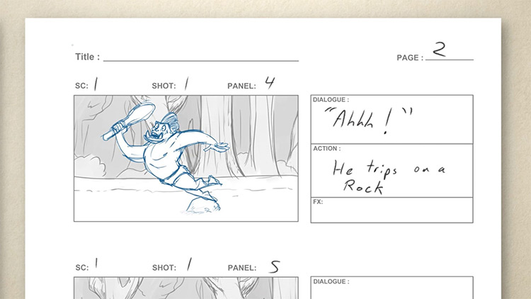 storyboard review preview