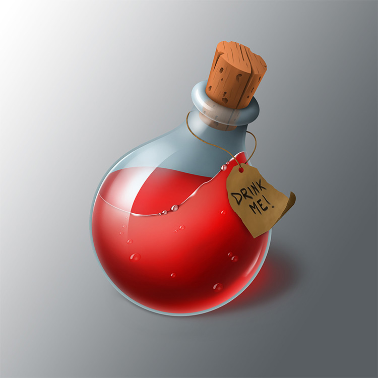 Magic Potions: A Concept Art Prop Design Gallery