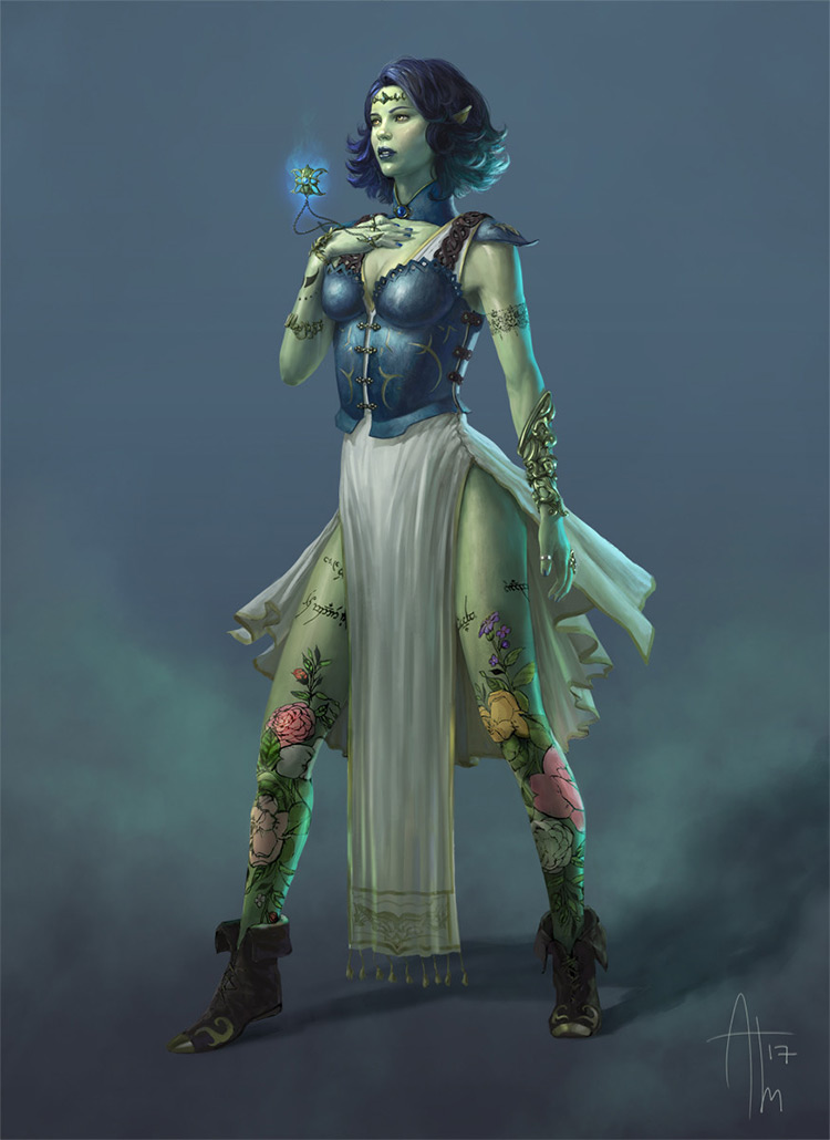 high elf concept art