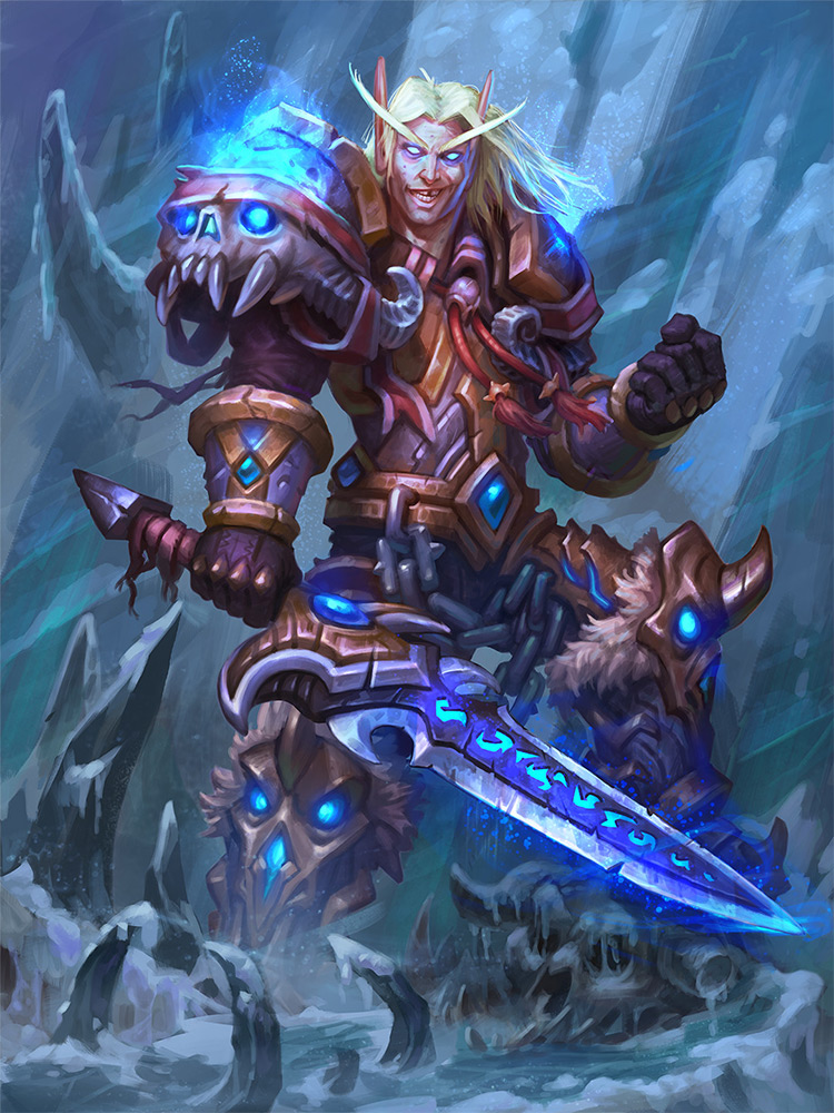 death knight paladin character concept