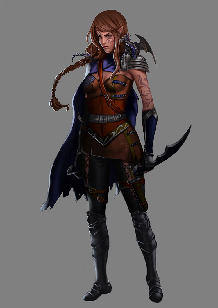 Elf And Elven Character Art Design Gallery