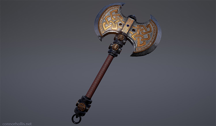 Battle Axe Weapon Gallery For Concept Art Inspiration