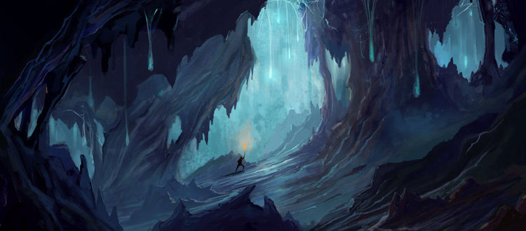 cavern environment concept