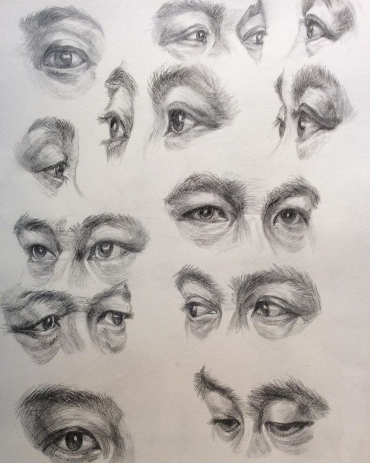 How To Draw A Human Eye Step By Step