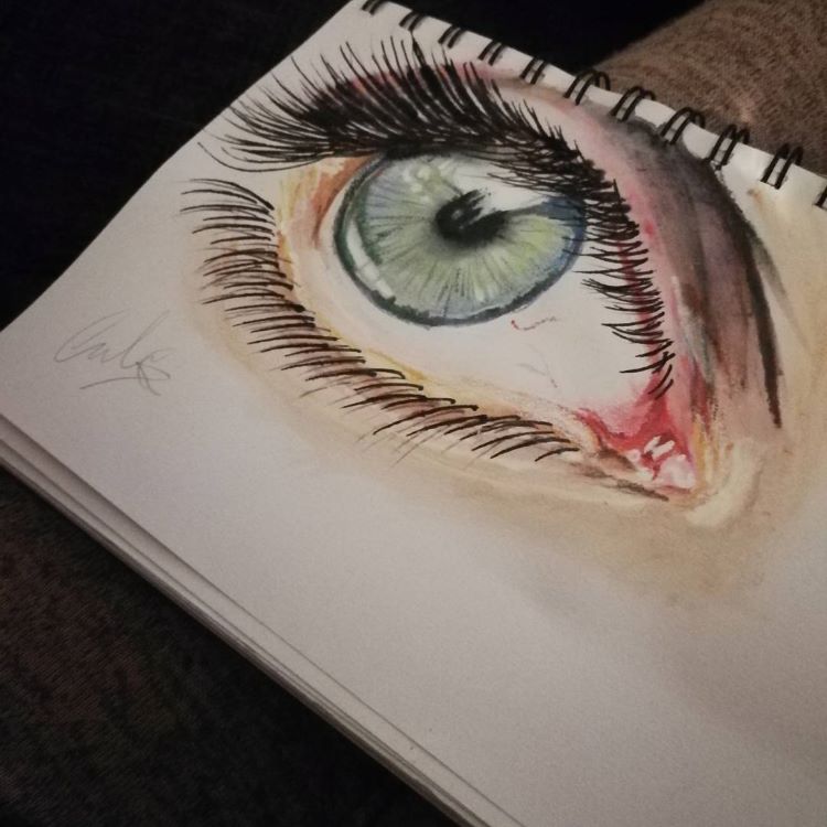 Drawing Eyes Tutorial – Author Kandi J Wyatt