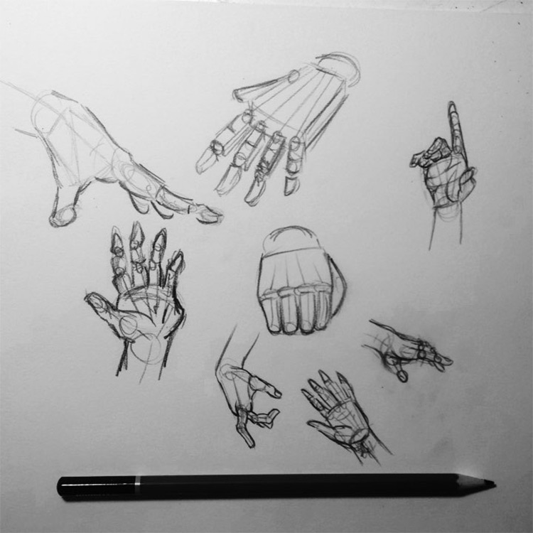 Featured image of post Cool Drawing Ideas Hands